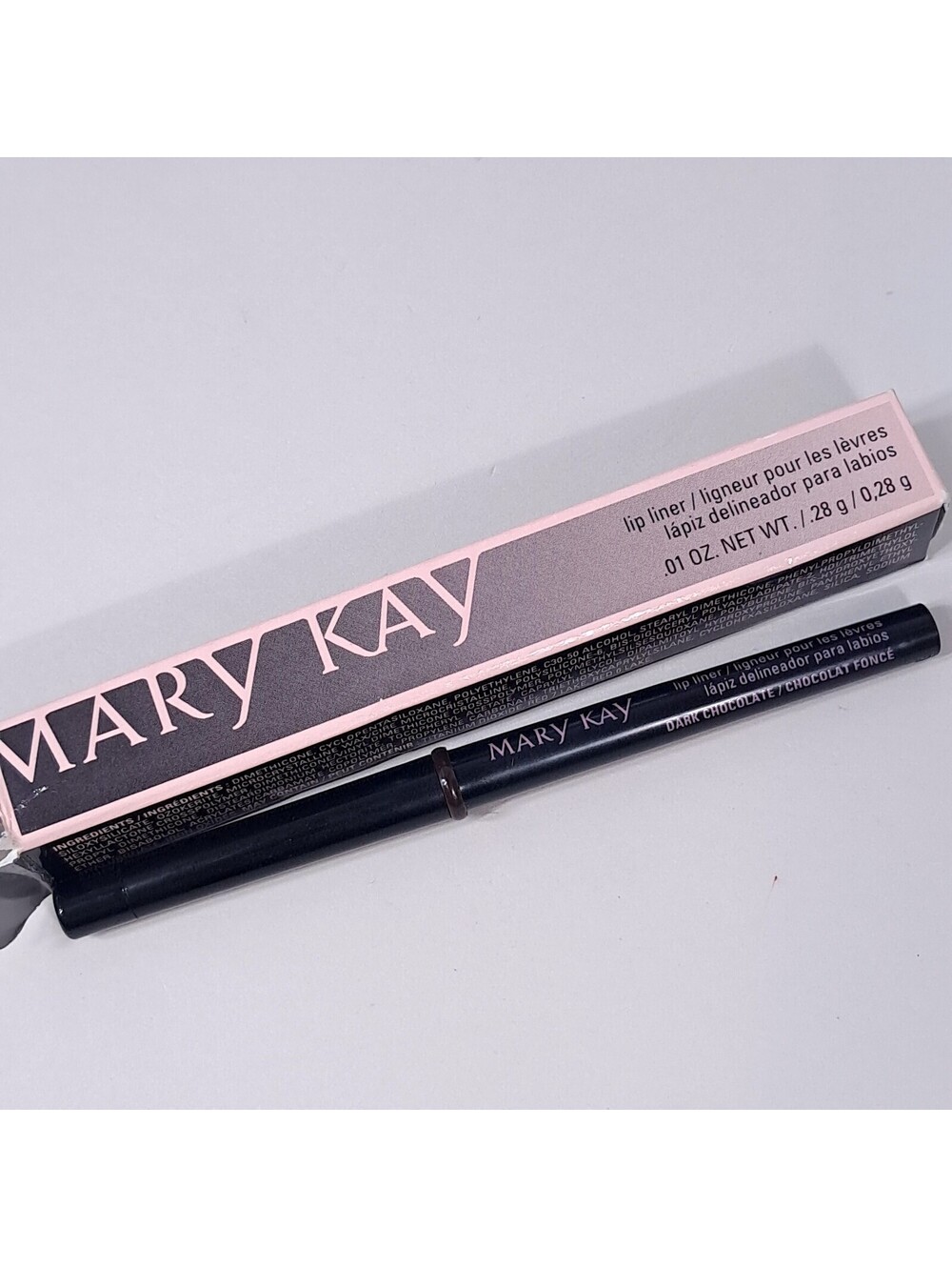 Mary Kay LIP LINER dark chocolate twist up 048448 DRK Choc lipliner brown